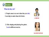 人教版初中英语8上Unit6 Section A(Grammar Focus－3c)课件+教案+音频