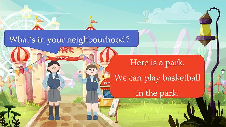 冀教英语八年级上册 Unit 4 Lesson 19 The Best Neighbourhood PPT课件05