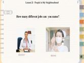 冀教英语八年级上册 Unit 4 Lesson 23 People in My Neighbourhood PPT课件