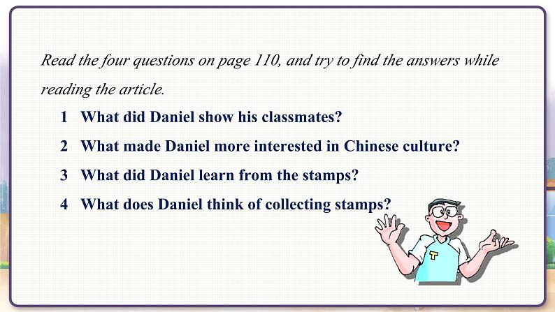 沪教牛津英语七年级上册 Module 4 Unit 8 More practice-Culture corner PPT课件04