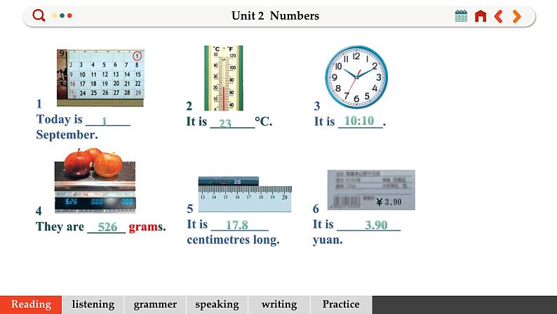 Unit 2  Numbers第7页