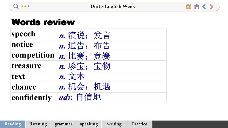 Unit 8 English Week第3页