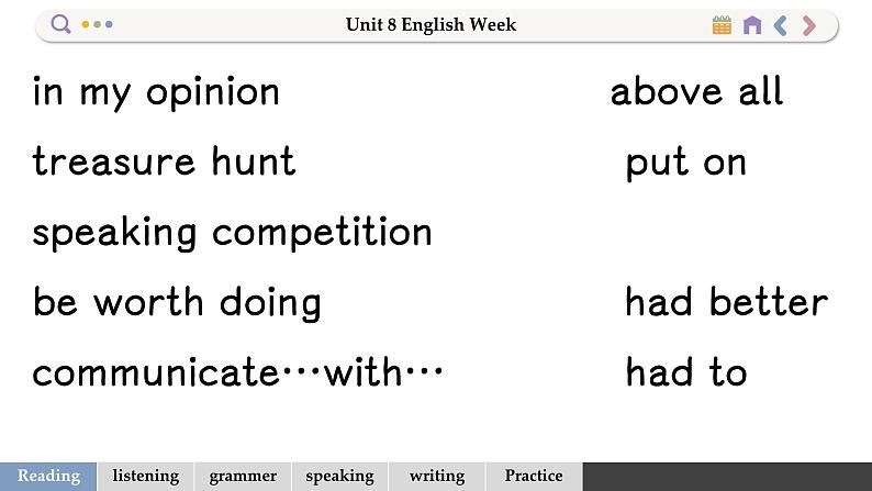 Unit 8 English Week第6页