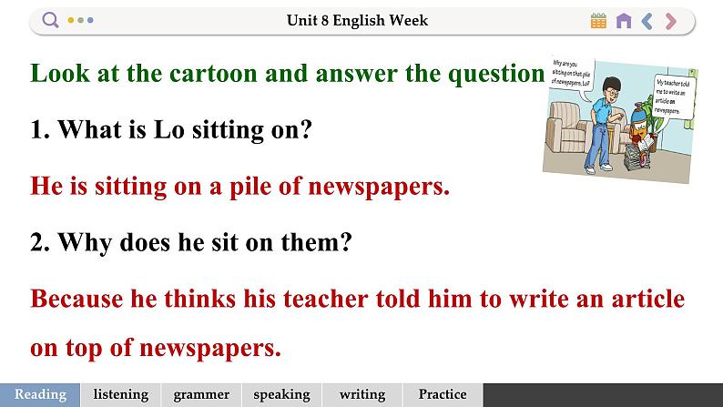 Unit 8 English Week第7页