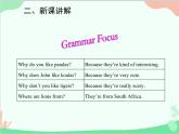 人教新目标版英语七年级下册 Unit 5 Why do you like pandas？Grammar课件