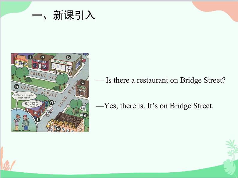 人教新目标版英语七年级下册 Unit 8 Is there a post office near here？Section A (3a-3c)课件第4页