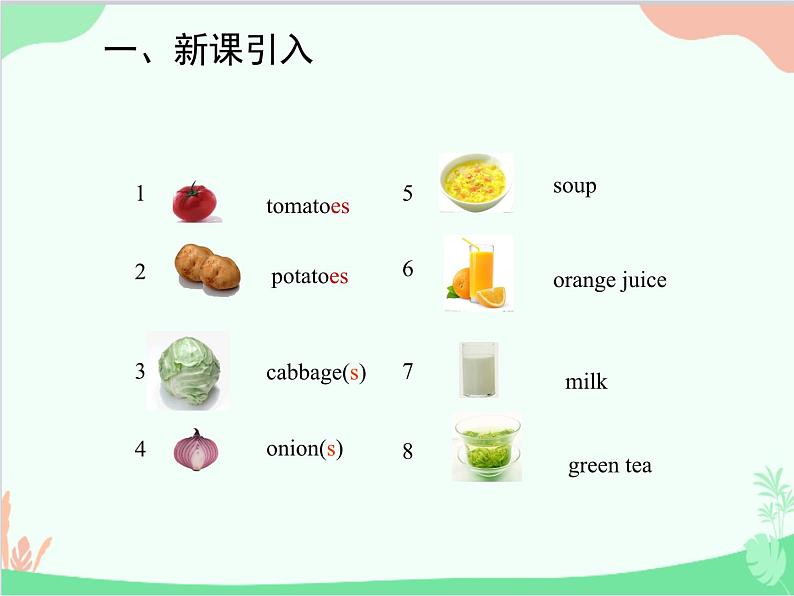 人教新目标版英语七年级下册 Unit 10 I'd like some noodles.Section B (3a-Self Check)课件02