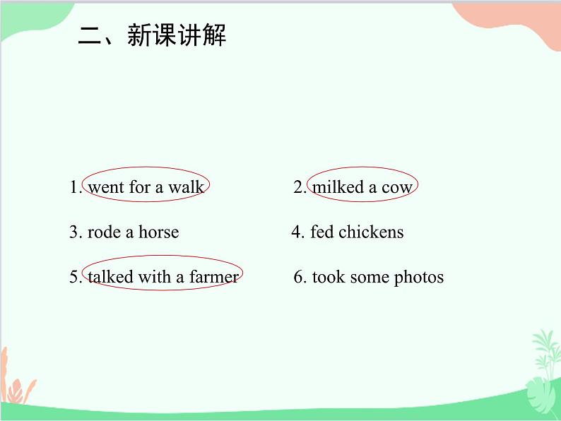 人教新目标版英语七年级下册 Unit 11 How was your school trip？Section A (1a-2d)课件05