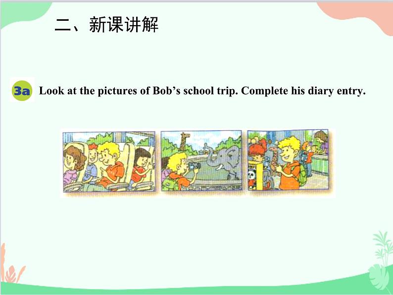 人教新目标版英语七年级下册 Unit 11 How was your school trip？Section B (3a-Self Check)课件03