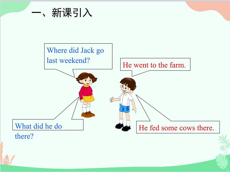 人教新目标版英语七年级下册 Unit 12 What did you do last weekend？Section A (3a-3c)课件02