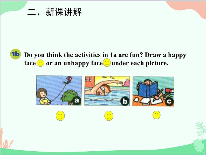 人教新目标版英语七年级下册 Unit 12 What did you do last weekend？Section B (1a-2c)课件第5页