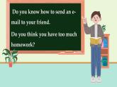 冀教英語八年級上冊 Unit 2 Lesson 8 E-mail Helps！ PPT課件