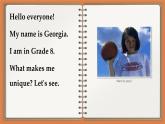 冀教英语八年级上册 Unit 7 Lesson 44  Georgia Plays Basketball PPT课件