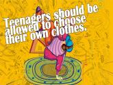 【公開賽課】人教初中英語課件九全Unit7 Teenagers should be allowed to choose their own clothes SectionA聽說 課件+音視頻