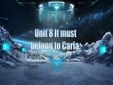 【公开赛课】人教初中英语课件九全Unit8 It must belong to Carla SectionB听说 课件+音视频