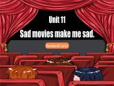【公开赛课】人教初中英语课件九全unit11 Sad movies make me cry SectionB1a-1e 课件+音视频