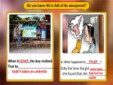 【公開賽課】人教初中英語課件九全Unit 12 Life is full of the expected. Section B 3 a-Self Check 課件+音視頻