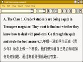 譯林英語(yǔ)九年級(jí)上冊(cè) Unit 3  Period 5 Task & Self-assessment PPT課件