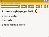 譯林英語(yǔ)九年級(jí)上冊(cè) Unit 3  Period 5 Task & Self-assessment PPT課件