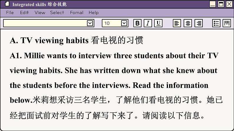 译林英语九年级上册 Unit 6  Period 4 Integrated skills & Study skills PPT课件第4页