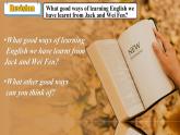 【公开赛课】人教初中英语课件九全Unit1 How can we become good learners SectionB SectionB 3a-selfcheck 课件+音视频