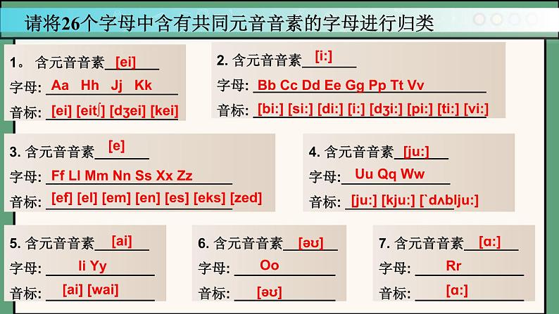 2024年新版人教版七年级上册英语Starter Unit 1 课时2 Section A（Pronunciation）同步课件+同步作业+素材07