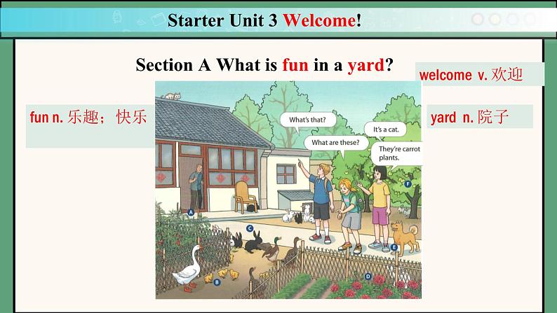 2024年新版人教版七年级上册英语Starter Unit 3 课时1 Section A （1a-2d）同步课件+同步作业+素材03