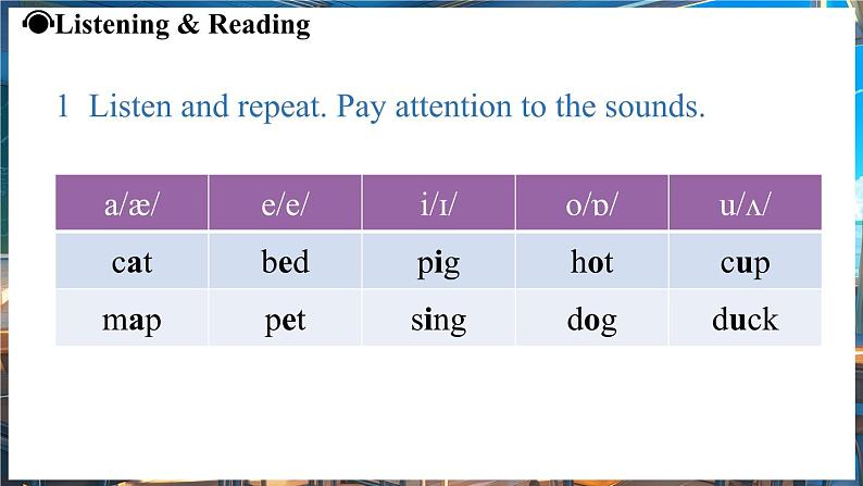 Starter Unit 3 Welcome ！Section A Pronunciation 课件-2024-2025学年人教版（2024）英语七年级上册08