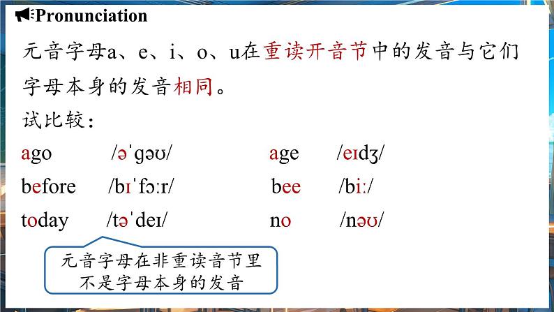 Starter Unit 2 Keep Tidy! Section A Pronunciation 课件-2024-2025学年人教版（2024）英语七年级上册08