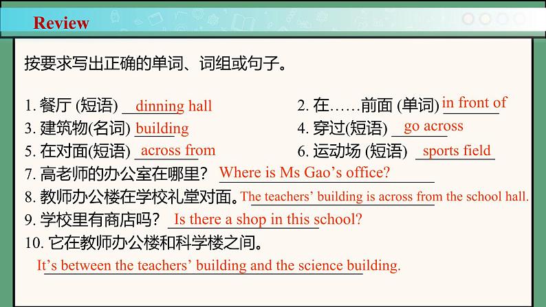 2024年新版人教版七年级上册英语Unit 3 课时2 Section A（2a-2f） 同步课件+同步作业+素材03