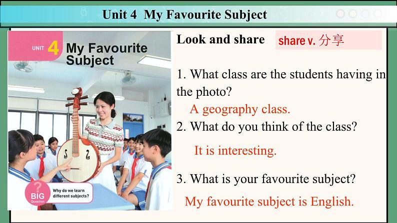 Unit 4 课时1 Section A（1a-Pronunciation）（同步课件）第3页