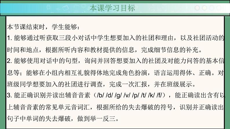 2024年新版人教版七年级上册英语Unit 5 课时1 Section A（1a-Pronunciation） 同步课件+同步作业+素材02