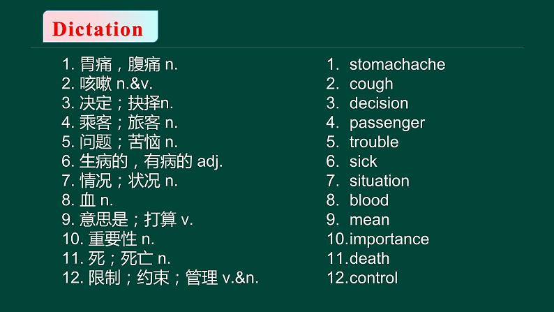 人教版八年级下册Unit1复习课件02