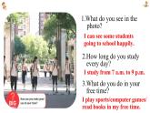 新人教7上英语课件 Unit 6 A day in the life 第一课时 Section A 1a-1d 课件
