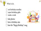 新人教7上英语课件 Unit 7 Happy Birthday 第四课时 - Section B Reading 课件