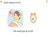 新人教7上英语课件 Unit 6 A day in the life  第三课时 GF 课件