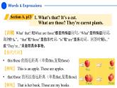 2024秋人教版七年级(上) - Starter Unit 3 同步复习课件