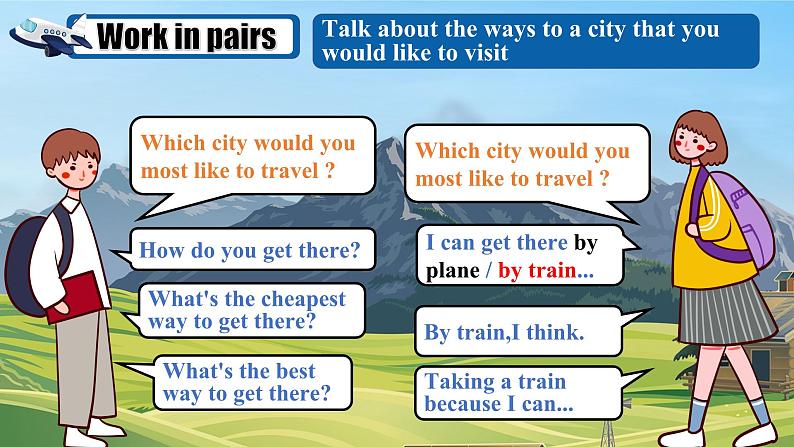 【公开赛课】外研初中英语课件Module 4 Sports Unit 2 What's the best way to travel06