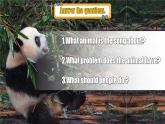 【公开赛课】外研初中英语课件8上M6 Unit 2 The WWF is working hard to save them all