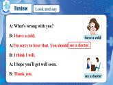 【公开赛课】仁爱初中英语课件八上Unit2 Keeping Healthy Topic 1 SectionB