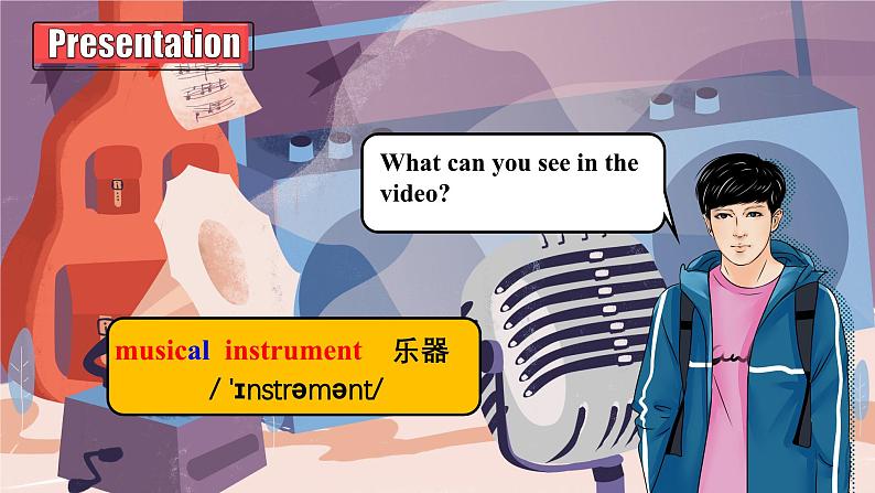 Unit 3  Our hobbies Topic 2 What sweet music! Section A 课件第3页