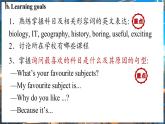 Unit 4 My Favourite Subject（第1课时）SectionA 1a-1d 课件 2024-2025学年人教版(2024)英语七年级上册