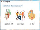 Unit 5 Fun Clubs(第1课时) Section A 1a-1d 课件 2024-2025学年人教版(2024)英语七年级上册