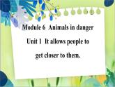 外研版英语八年级上册 M6 Unit 1 It allows people to get closer to them PPT课件+教案