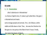 外研版英语八年级上册 M7 Unit 1 Alice was sitting with her sister by the river PPT课件+教案