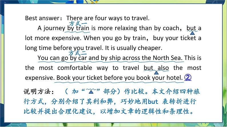 外研版英语八年级上册 M4 Unit 2 What is the best way to travel PPT课件+教案07