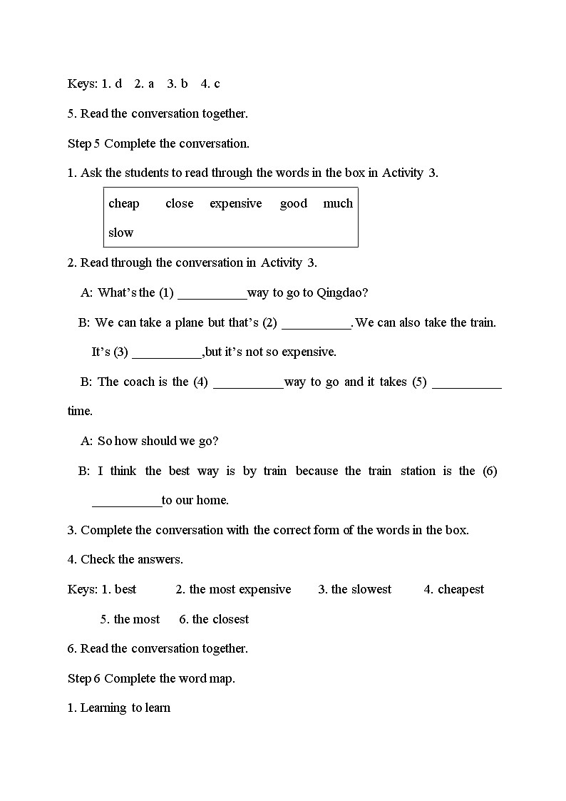 外研版英语八年级上册 M4 Unit 3  Language in use PPT课件+教案03