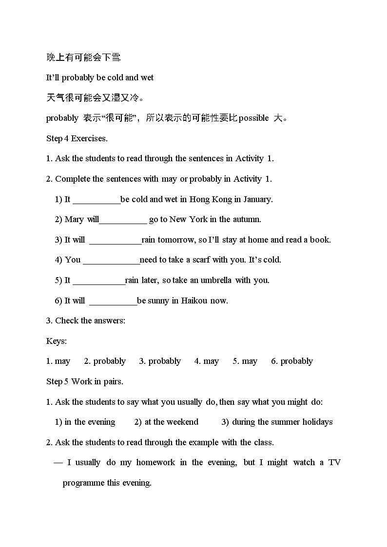 外研版英语八年级上册 M10 Unit 3 Language in use PPT课件+教案03