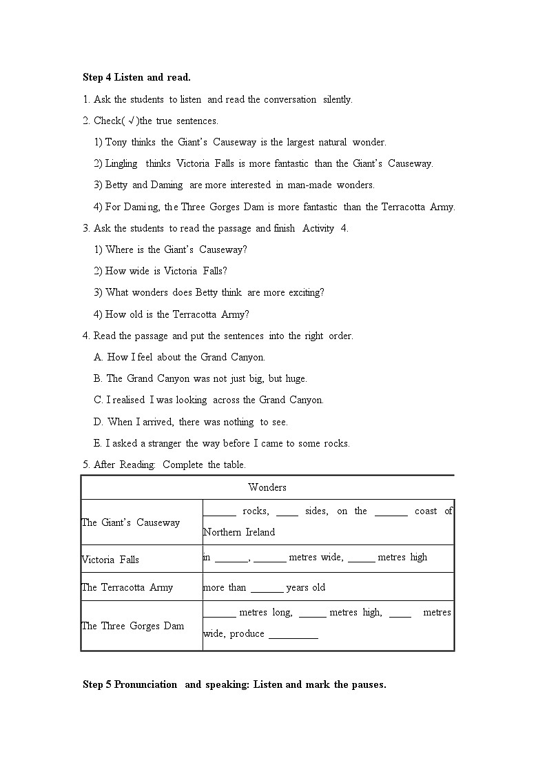 外研版英语九年级上册 M1 Unit 1 It's more than 2,000 years old PPT课件+教案03