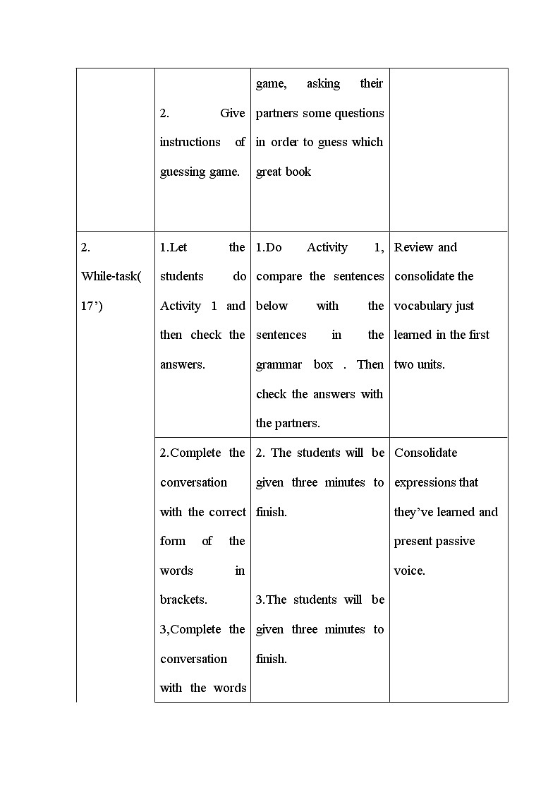 外研版英语九年级上册 M7 Unit 3 Language in use PPT课件+教案02